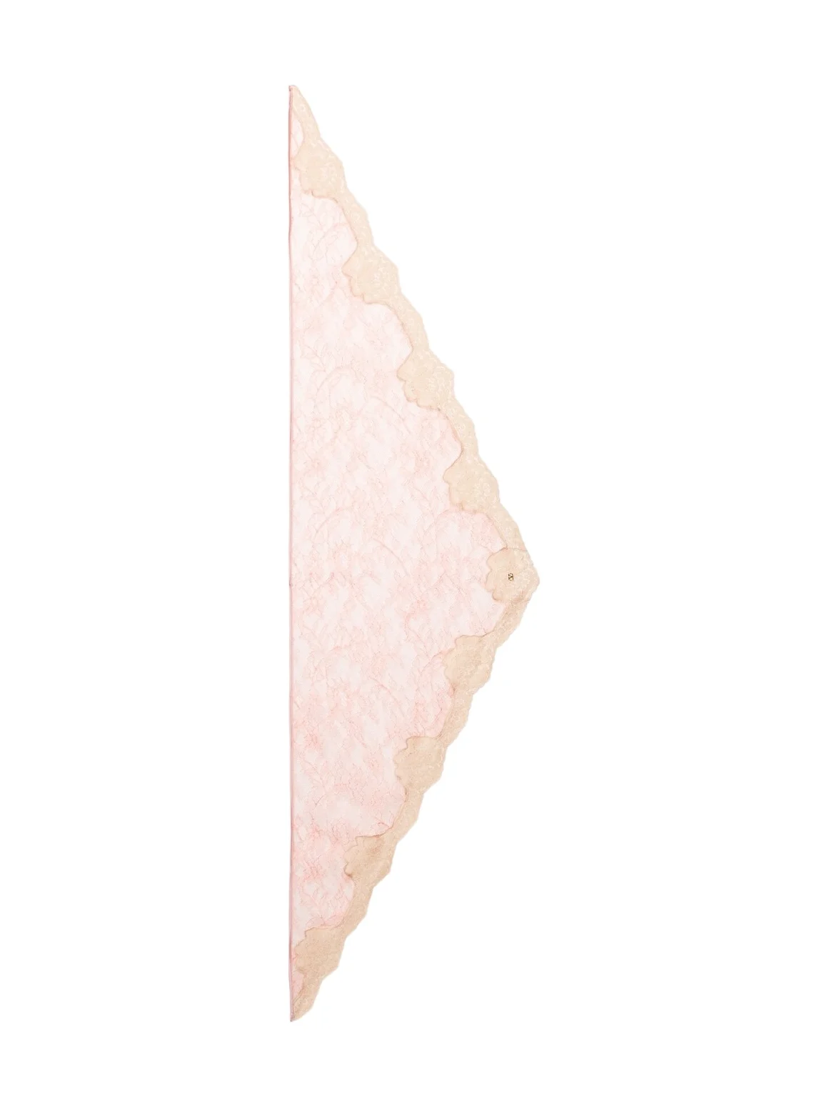 VLogo lace scarf