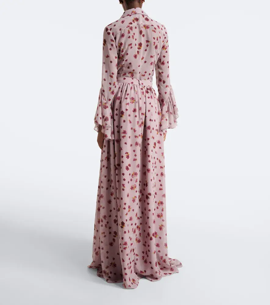 Markarian Morgaine floral chiffon maxi skirt | Thumbnail 4 Markarian Morgaine floral chiffon maxi skirt | Thumbnail 4
