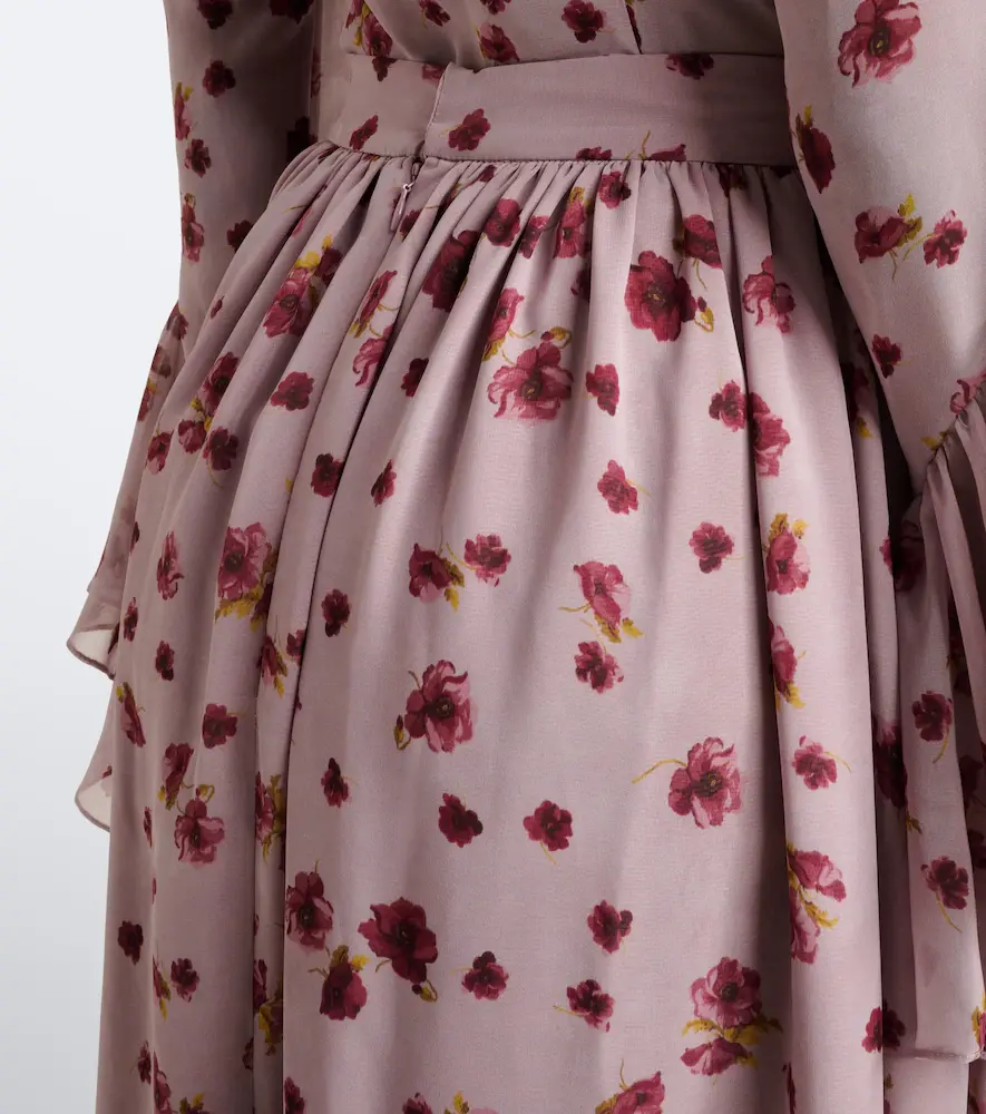 Markarian Morgaine floral chiffon maxi skirt | Thumbnail 6 Markarian Morgaine floral chiffon maxi skirt | Thumbnail 6