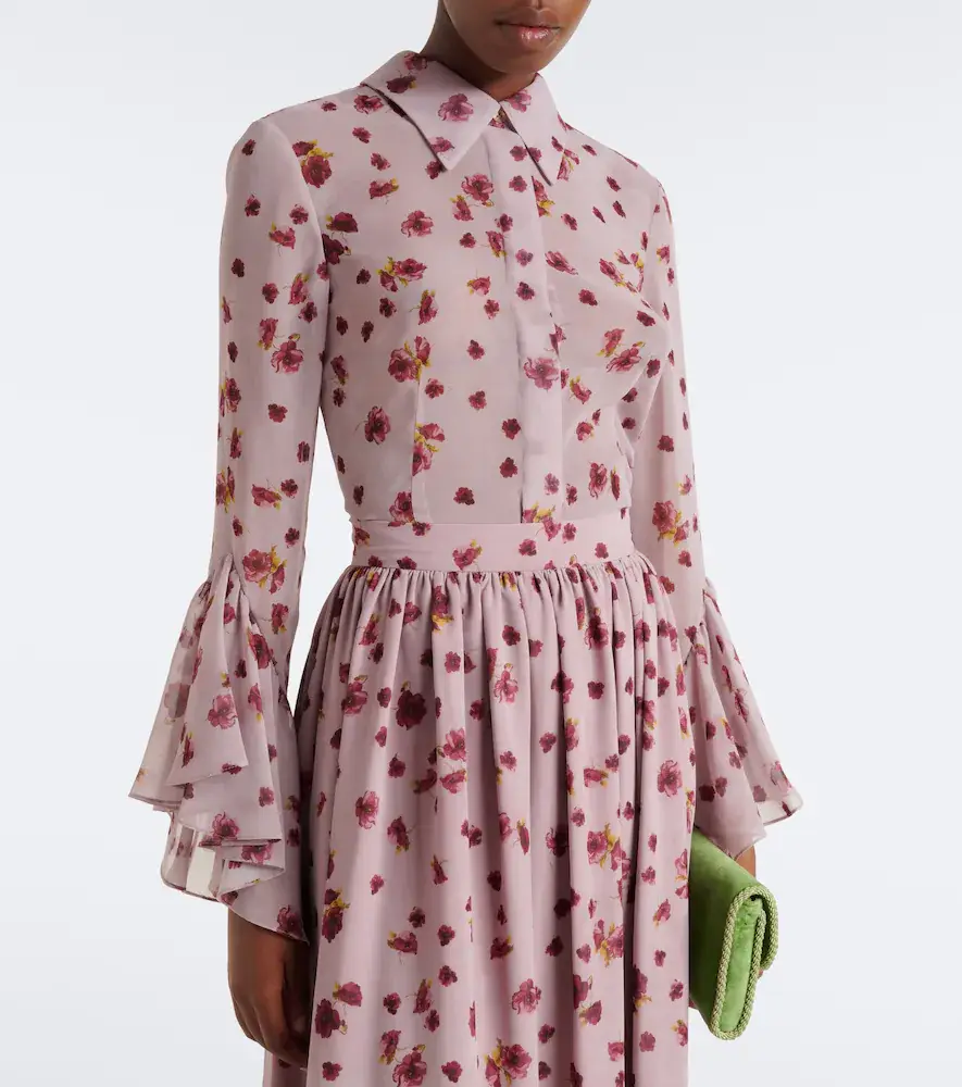 Markarian Wilma floral chiffon shirt | Thumbnail 3 Markarian Wilma floral chiffon shirt | Thumbnail 3