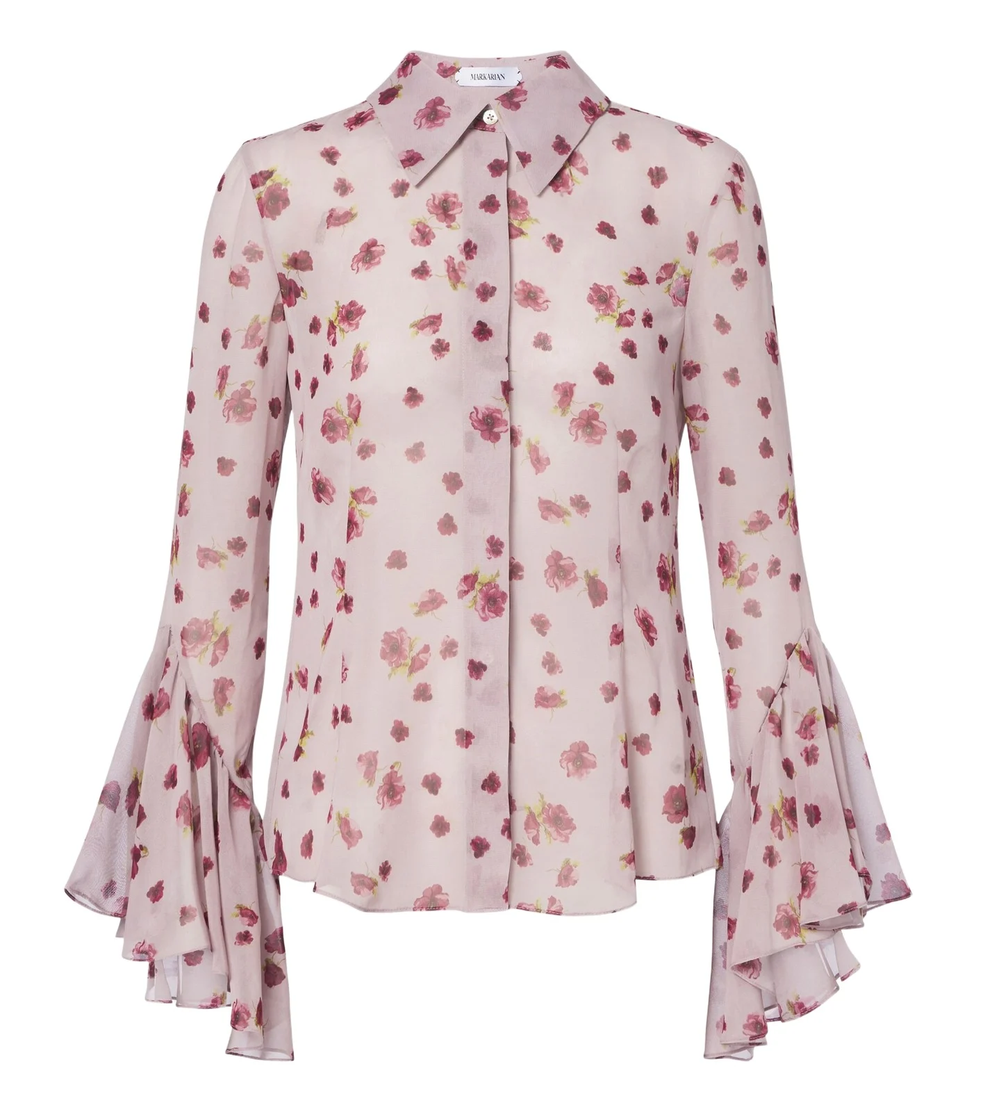 Wilma floral chiffon shirt