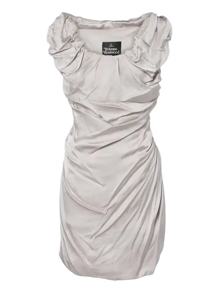 Ginnie Amber draped minidress Ginnie Amber draped minidress