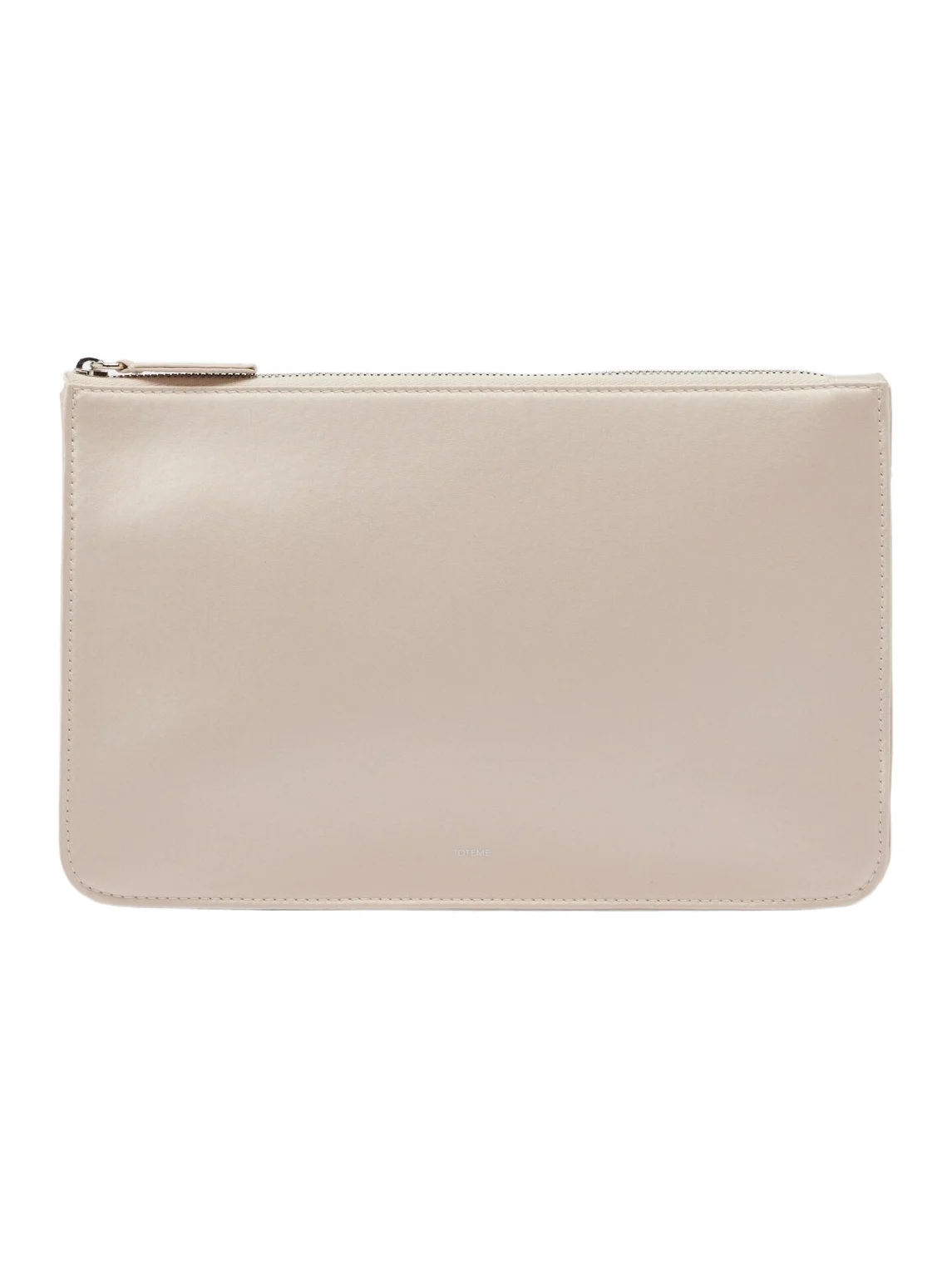 TOTEME Threefold satin clutch
