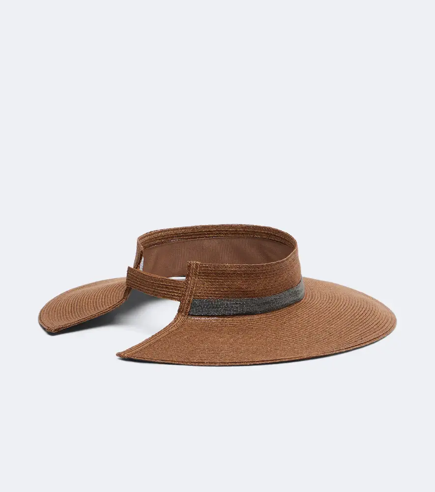 Brunello Cucinelli Monili visor | Thumbnail 2