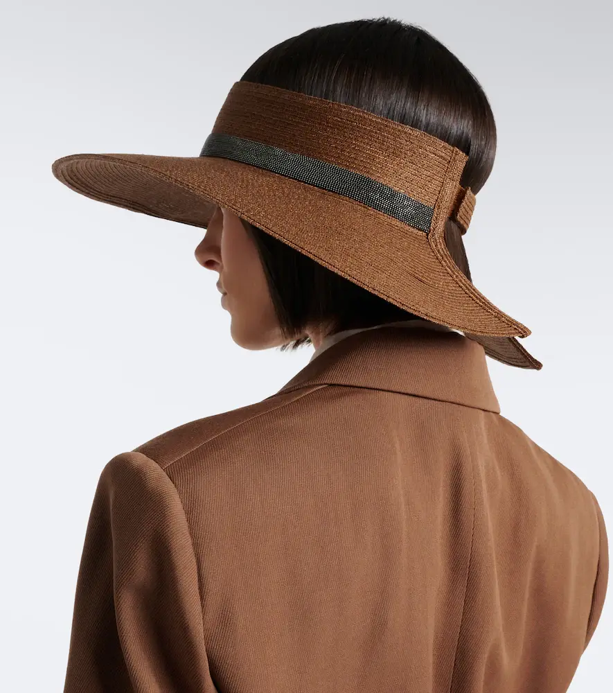 Brunello Cucinelli Monili visor | Thumbnail 4