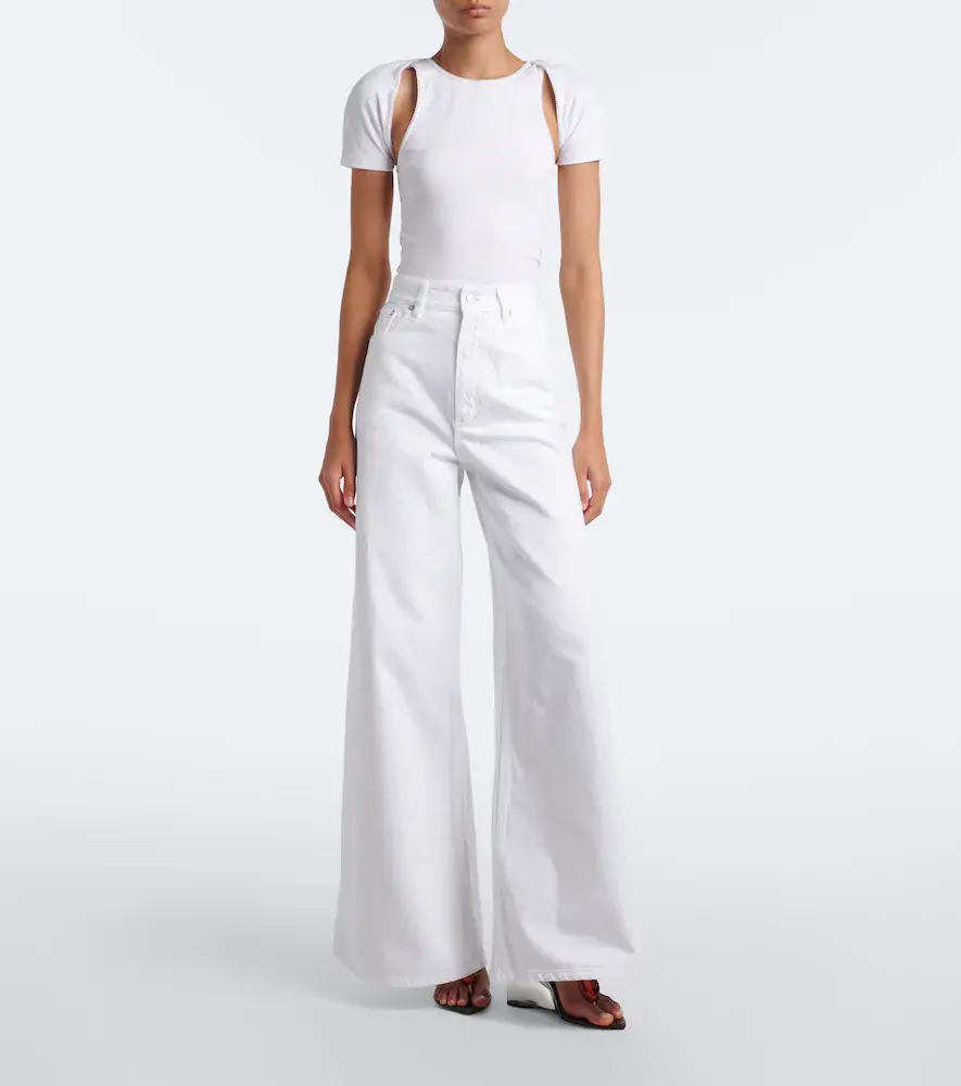 Alaïa Alaïa Wide-leg jeans | Thumbnail 3 Alaïa Alaïa Wide-leg jeans | Thumbnail 3
