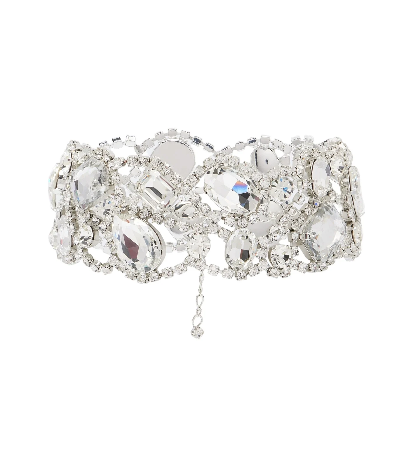 Crystal-embellished necklace