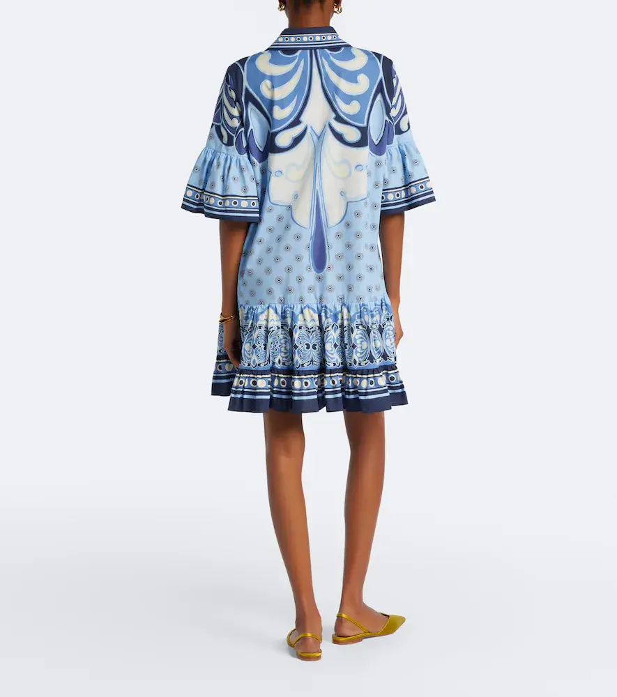 La DoubleJ Choux printed cotton poplin shirt dress | Thumbnail 3 La DoubleJ Choux printed cotton poplin shirt dress | Thumbnail 3