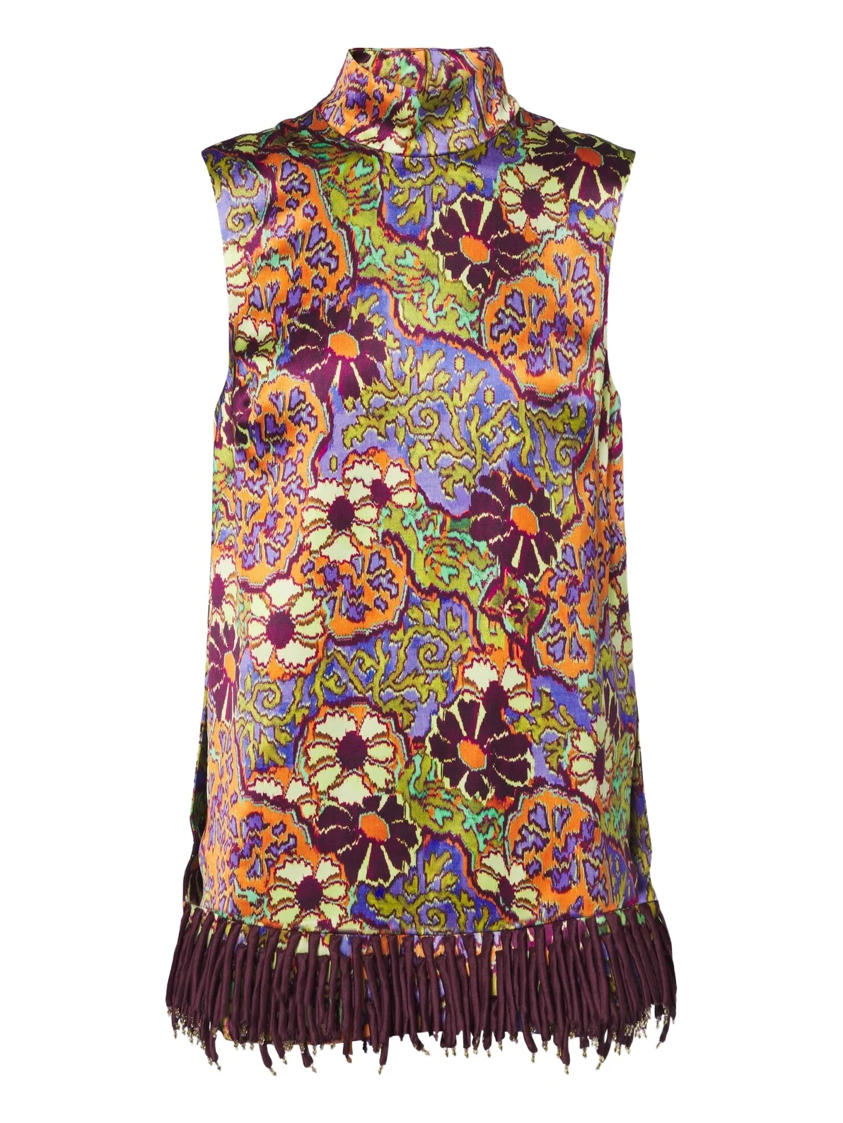 Alémais Joanna floral fringed top Alémais Joanna floral fringed top