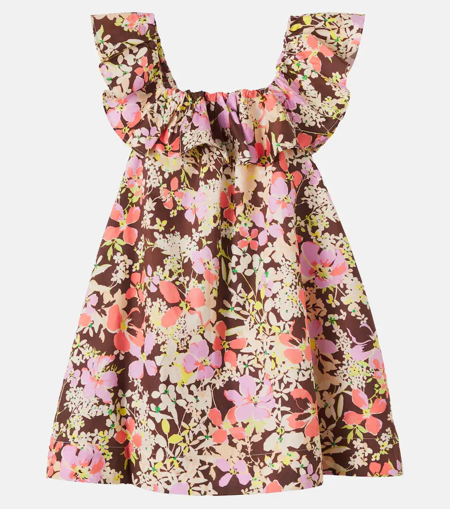 Zimmermann Kids Solstice floral ruffled cotton dress | Thumbnail 3