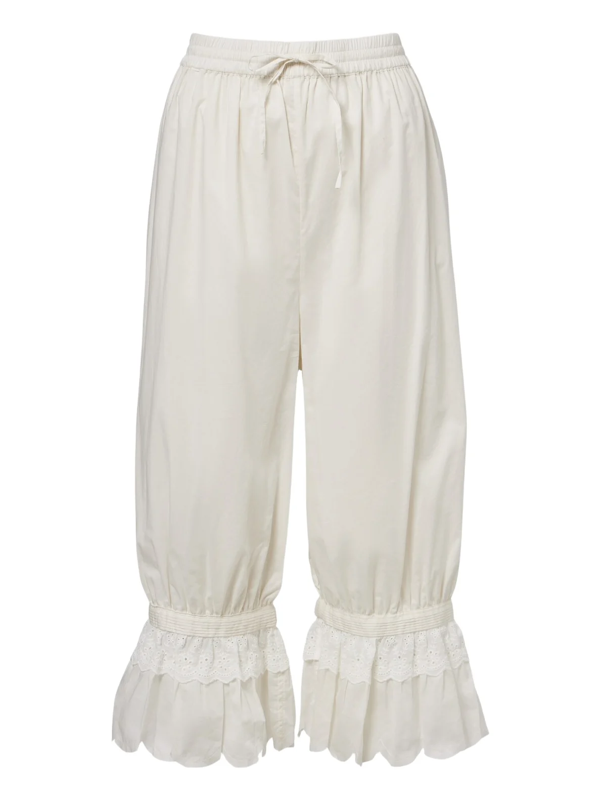 Renzo embroidered cotton voile pants Renzo embroidered cotton voile pants