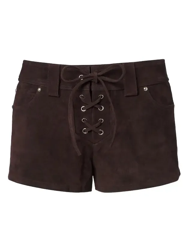 Geo suede shorts Geo suede shorts