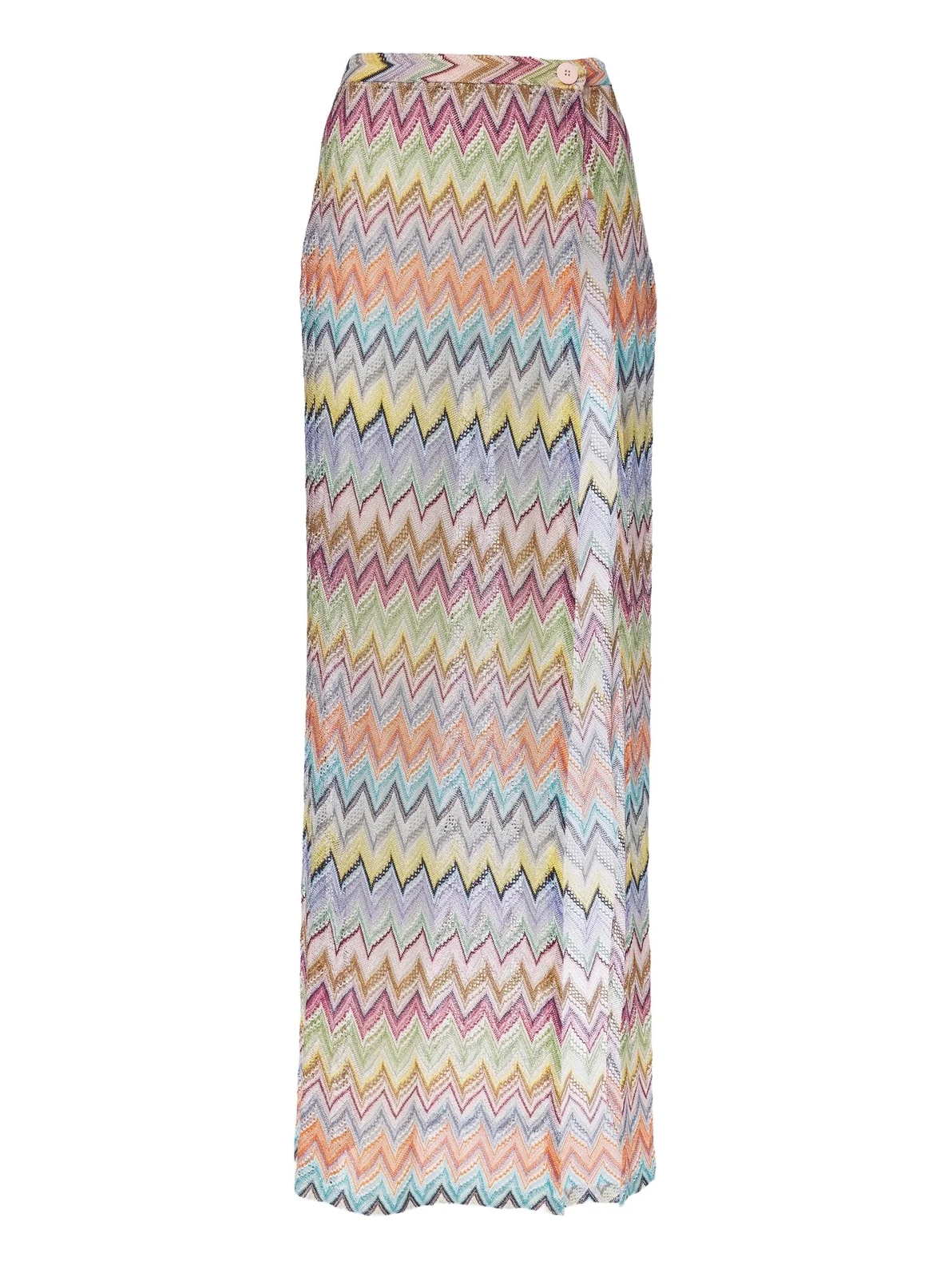 Zigzag lamé beach cover-up Zigzag lamé beach cover-up