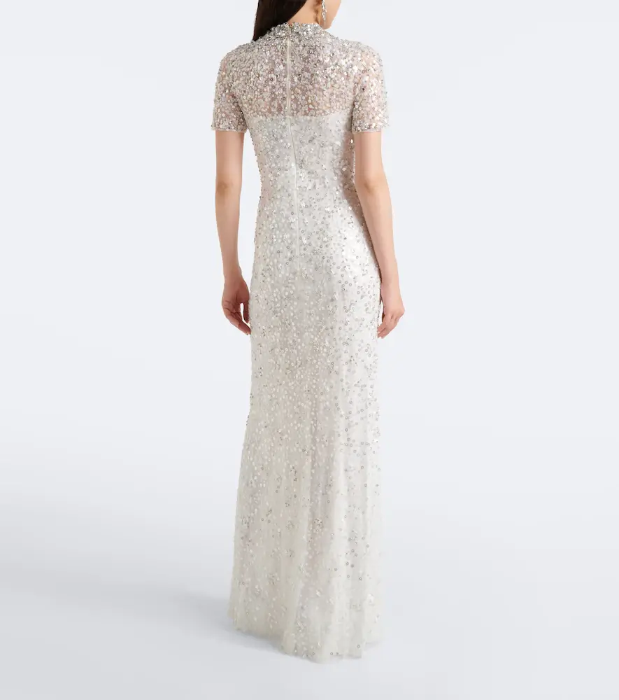 Jenny Packham Orchid embellished gown | Thumbnail 2 Jenny Packham Orchid embellished gown | Thumbnail 2