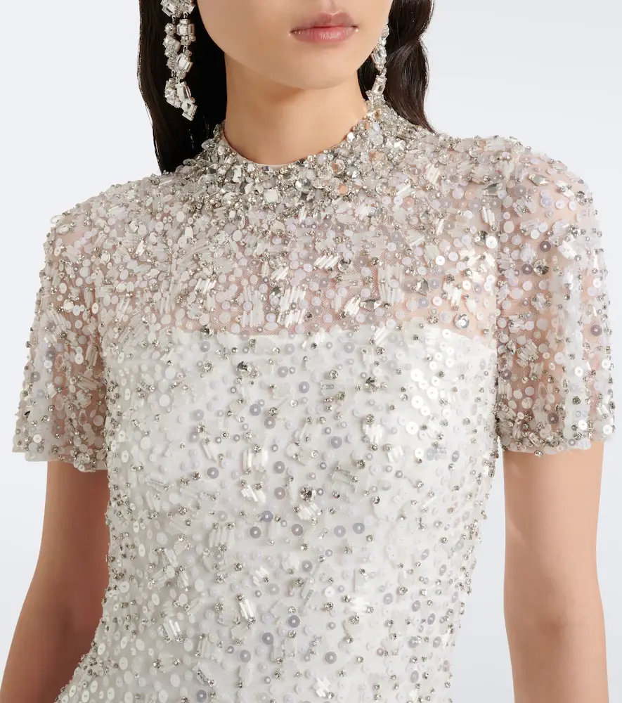 Jenny Packham Orchid embellished gown | Thumbnail 5 Jenny Packham Orchid embellished gown | Thumbnail 5