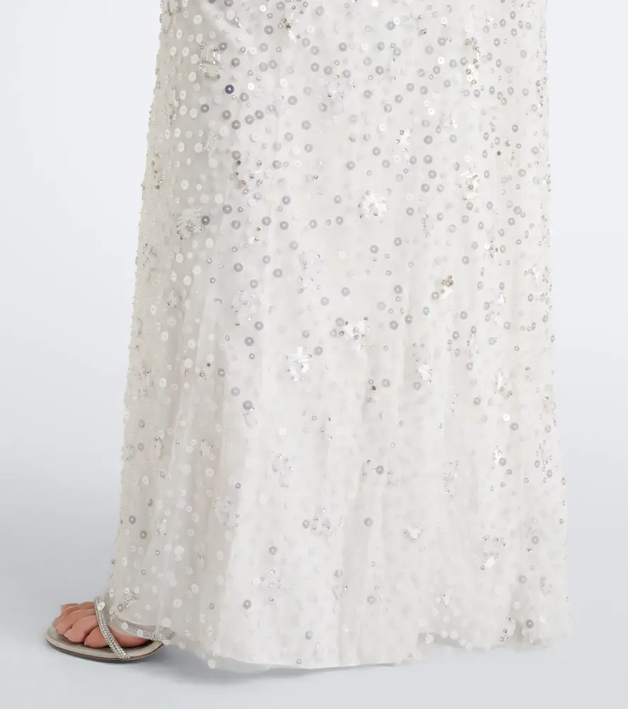 Jenny Packham Orchid embellished gown | Thumbnail 6 Jenny Packham Orchid embellished gown | Thumbnail 6