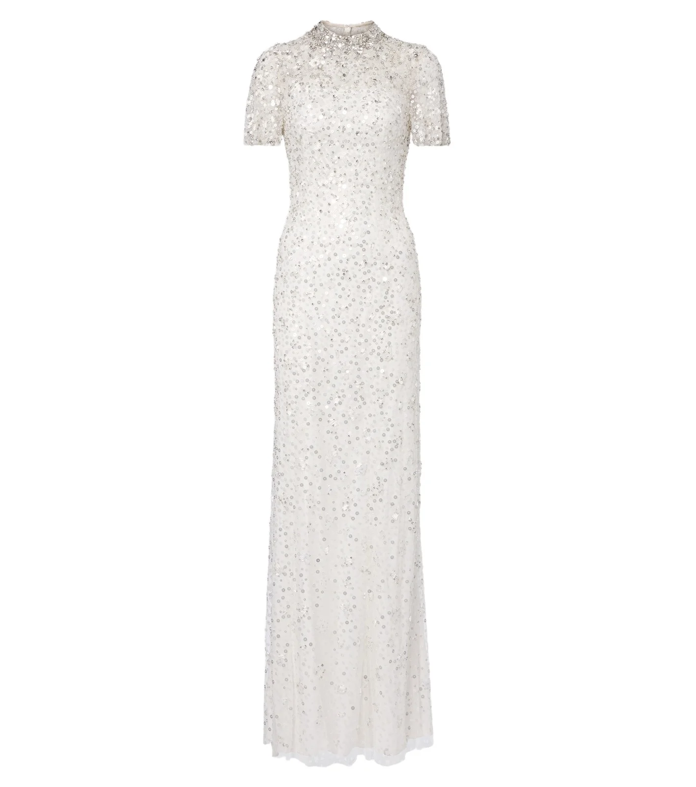 Orchid embellished gown Orchid embellished gown