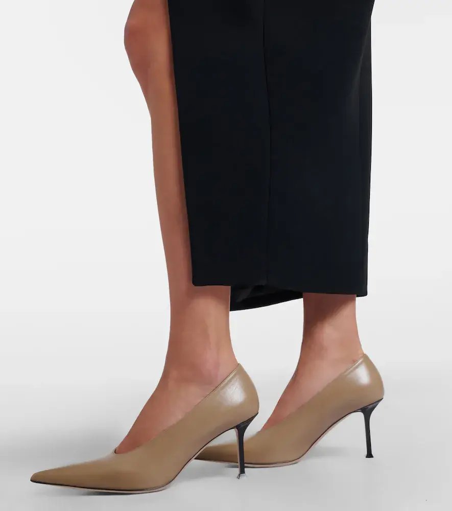 CHRISTEN Helix leather pumps | Thumbnail 6