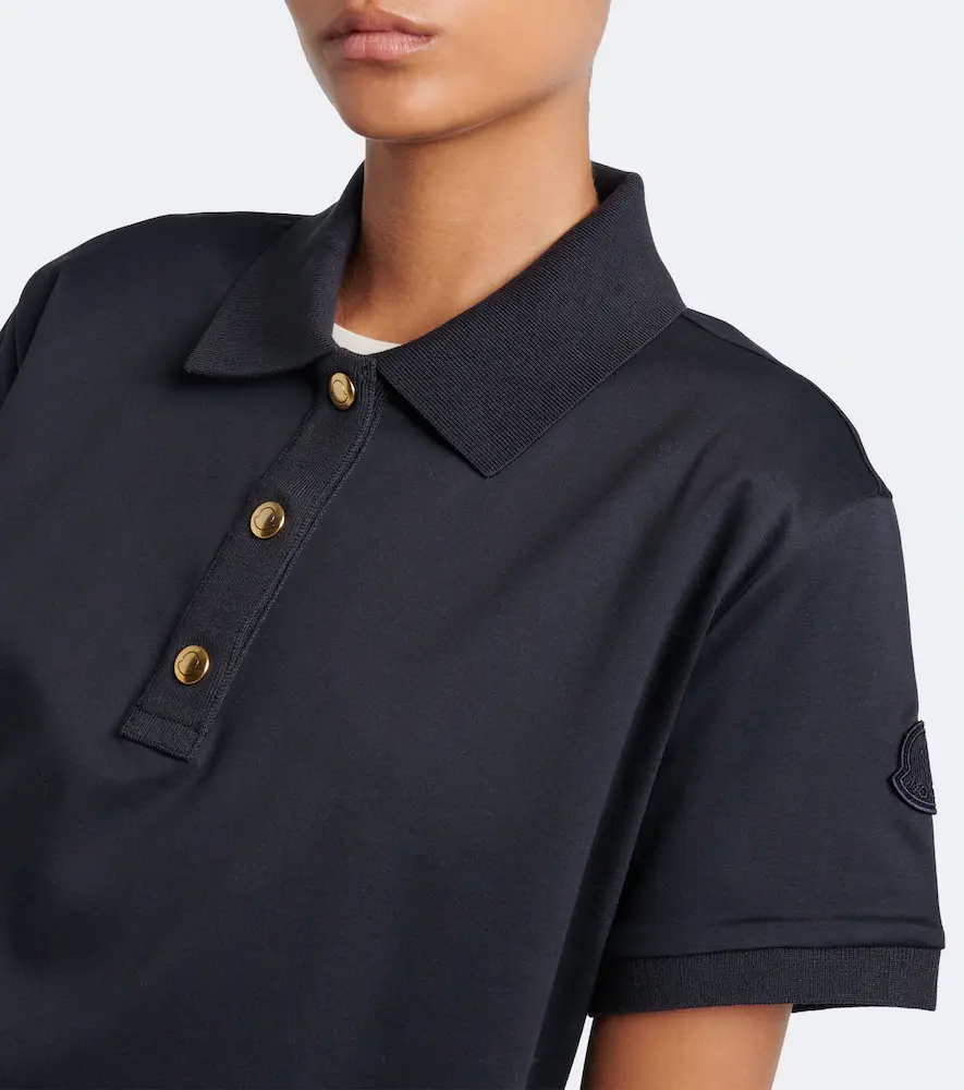 Moncler Cotton jersey polo shirt | Thumbnail 4