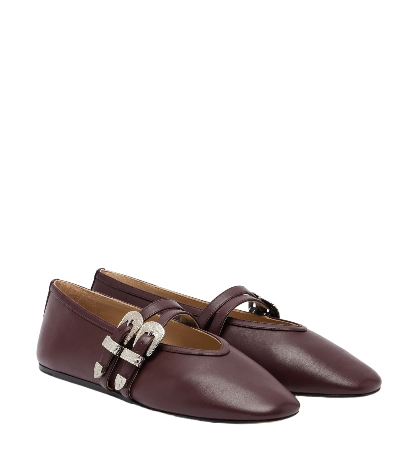 Le Monde Béryl Le Monde Béryl Claudia leather Mary Jane flats