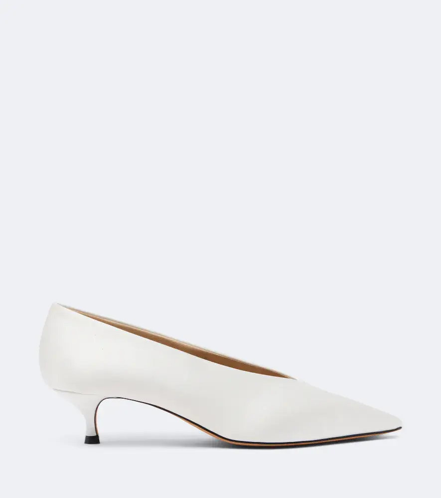 Le Monde Béryl Le Monde Béryl Babouche satin pumps | Thumbnail 3