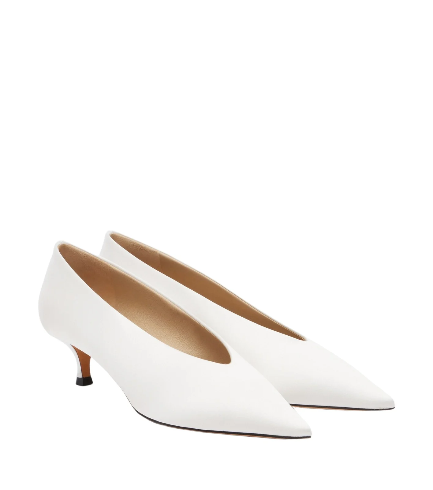 Le Monde Béryl Babouche satin pumps Le Monde Béryl Babouche satin pumps