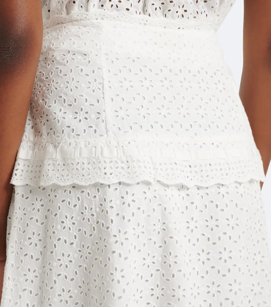 Ulla Johnson Violetta broderie anglaise midi skirt | Thumbnail 6 Ulla Johnson Violetta broderie anglaise midi skirt | Thumbnail 6