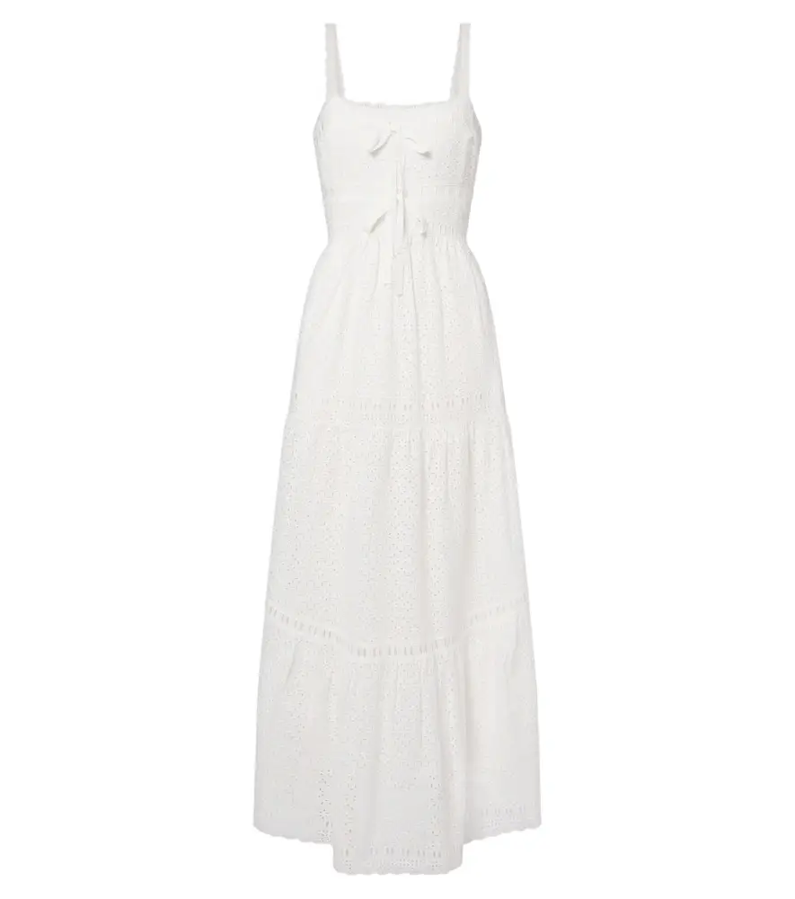 Ulla Johnson Constance broderie anglaise midi dress | Image 1 Ulla Johnson Constance broderie anglaise midi dress | Image 1