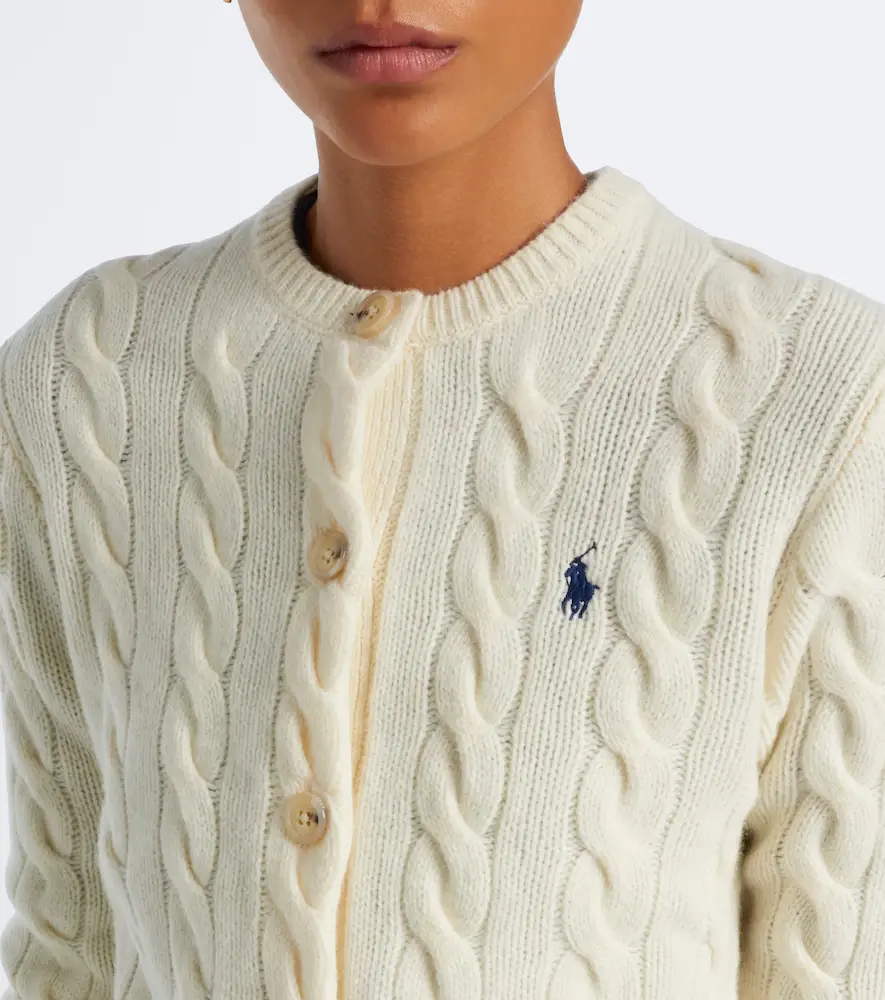 Polo Ralph Lauren Cable-knit wool and cashmere cardigan | Thumbnail 5