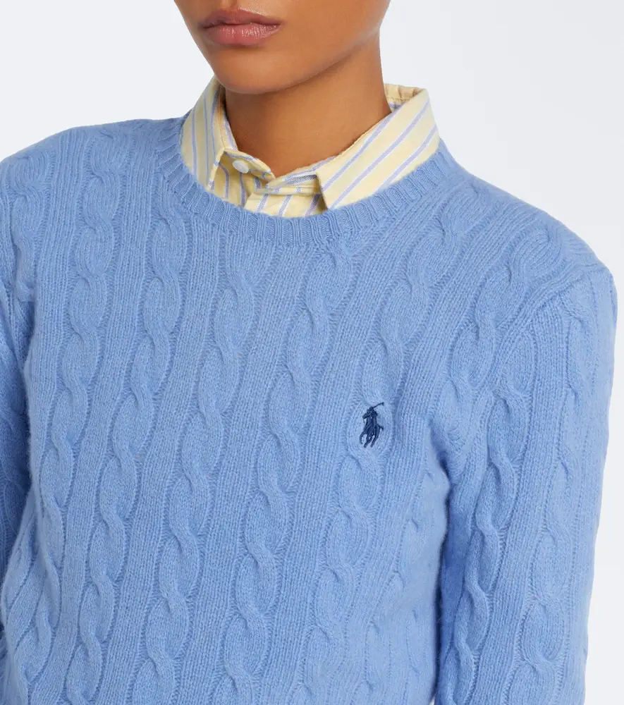 Polo Ralph Lauren Cable-knit wool and cashmere sweater | Thumbnail 3