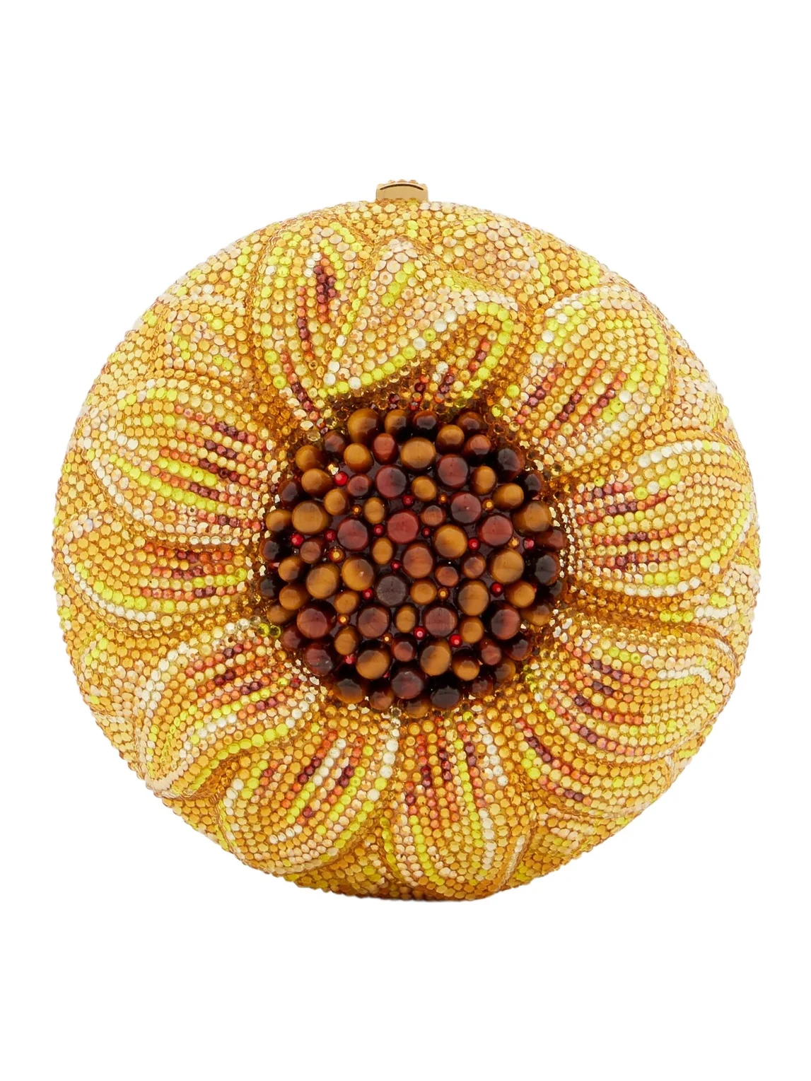 Judith Leiber Couture Sunflower Soleil embellished clutch
