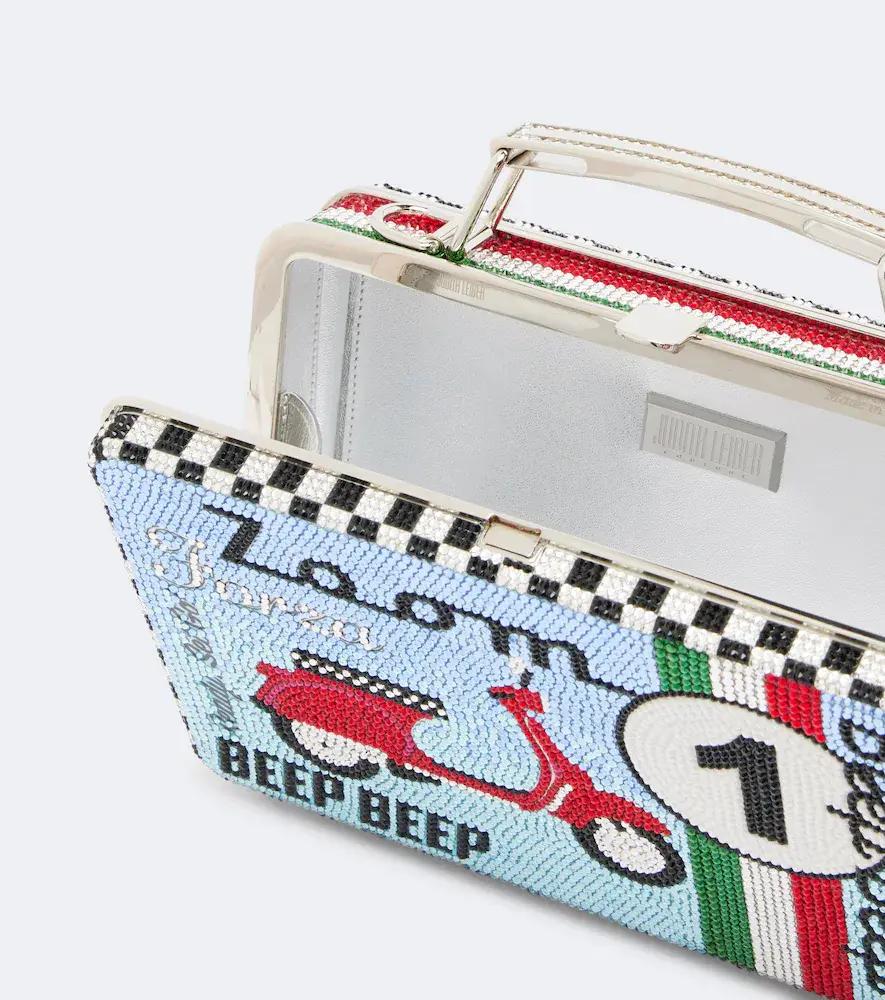 Judith Leiber Couture Lunch Box Beep Beep embellished clutch | Thumbnail 3 Judith Leiber Couture Lunch Box Beep Beep embellished clutch | Thumbnail 3