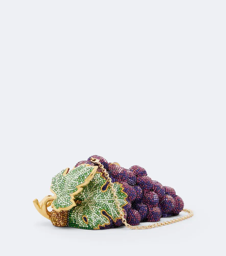 Judith Leiber Couture Grapes Concord embellished clutch | Thumbnail 2