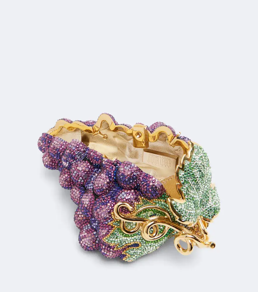 Judith Leiber Couture Grapes Concord embellished clutch | Thumbnail 3