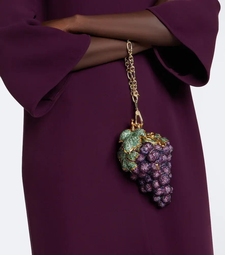 Judith Leiber Couture Grapes Concord embellished clutch | Thumbnail 5