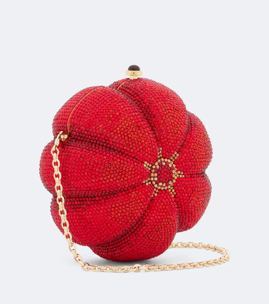 Judith Leiber Couture Tomato Pomodoro crystal-embellished clutch | Thumbnail 2 Judith Leiber Couture Tomato Pomodoro crystal-embellished clutch | Thumbnail 2