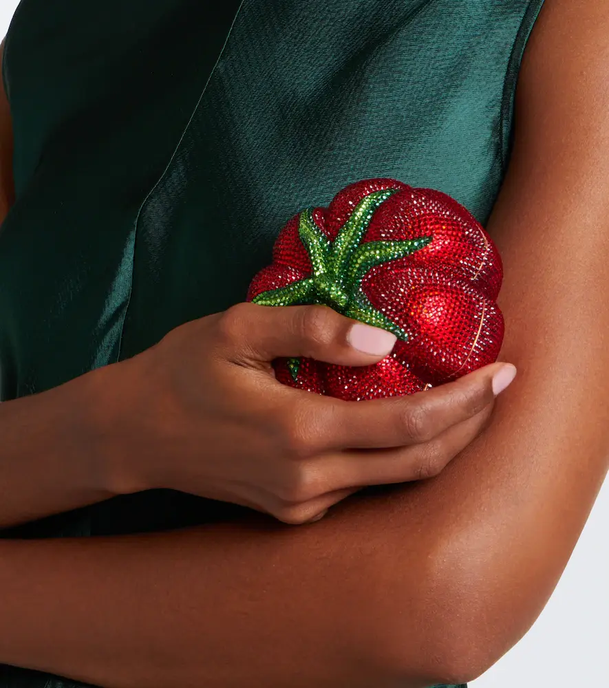 Judith Leiber Couture Tomato Pomodoro crystal-embellished clutch | Thumbnail 5 Judith Leiber Couture Tomato Pomodoro crystal-embellished clutch | Thumbnail 5