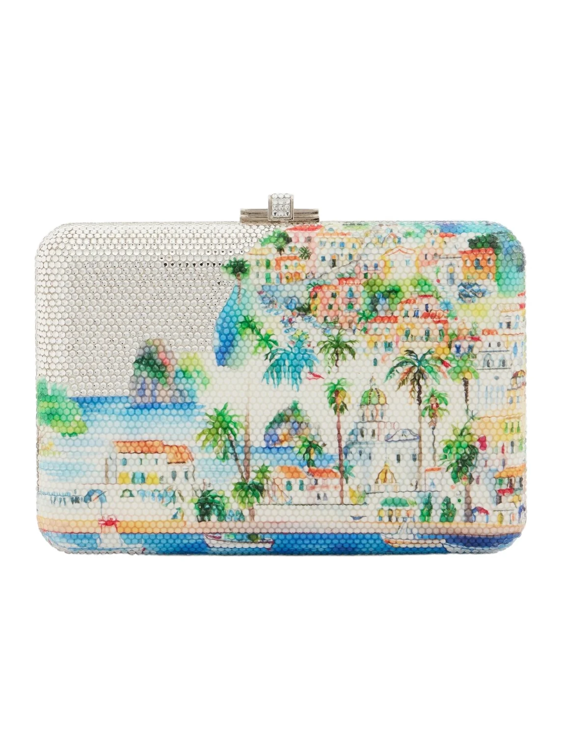 Judith Leiber Couture Slim Slide Costa embellished clutch