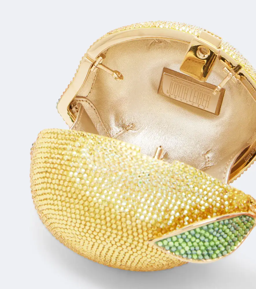 Judith Leiber Couture Citron Lemon embellished clutch | Thumbnail 2 Judith Leiber Couture Citron Lemon embellished clutch | Thumbnail 2