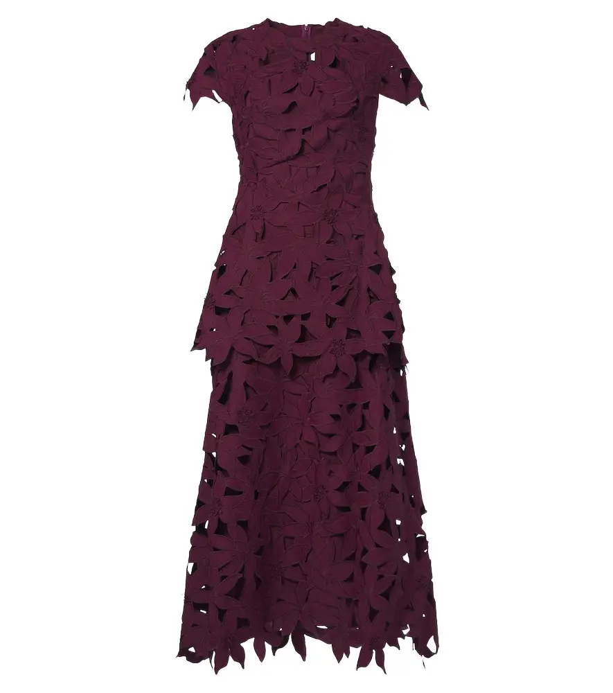 Neve floral guipure lace cocktail dress Neve floral guipure lace cocktail dress