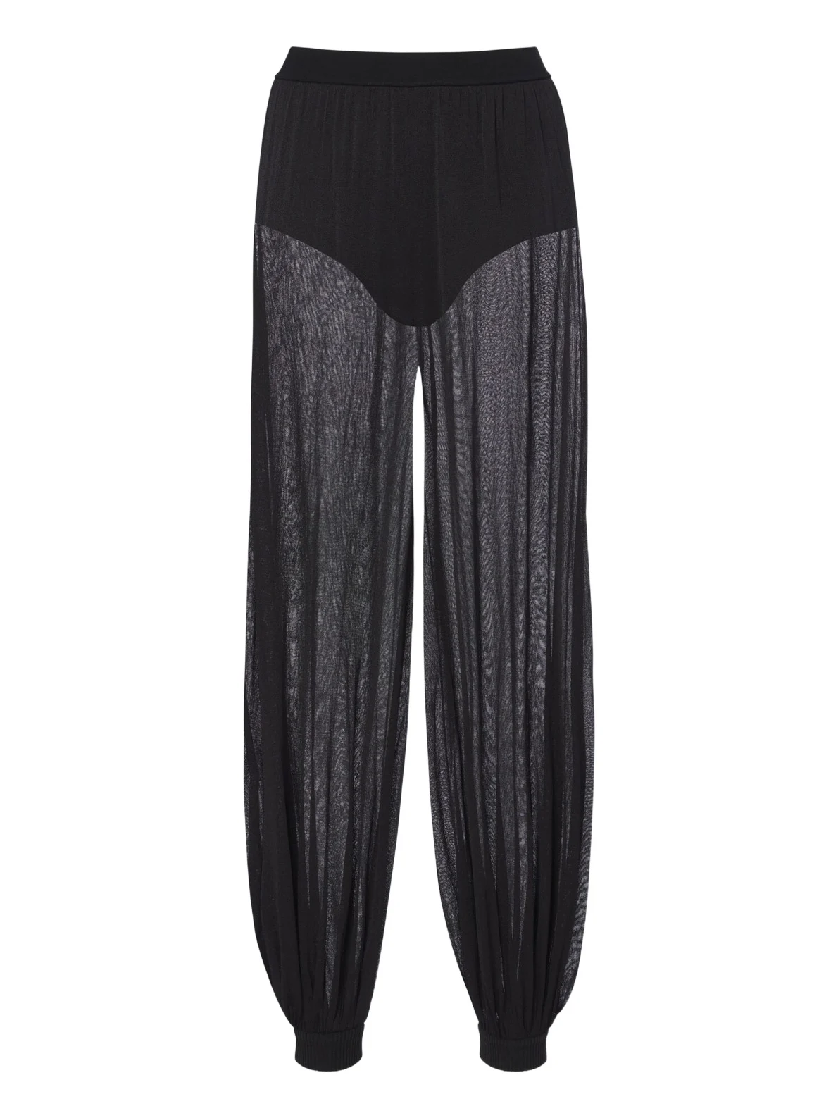 Simkhai Flora sheer knit balloon pants