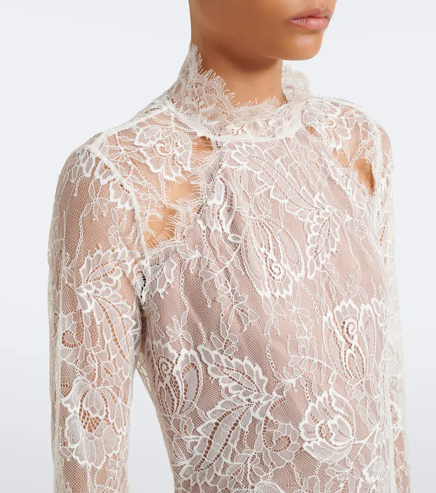 Retrofête Retrofête Gilana lace mini dress | Thumbnail 4 Retrofête Retrofête Gilana lace mini dress | Thumbnail 4