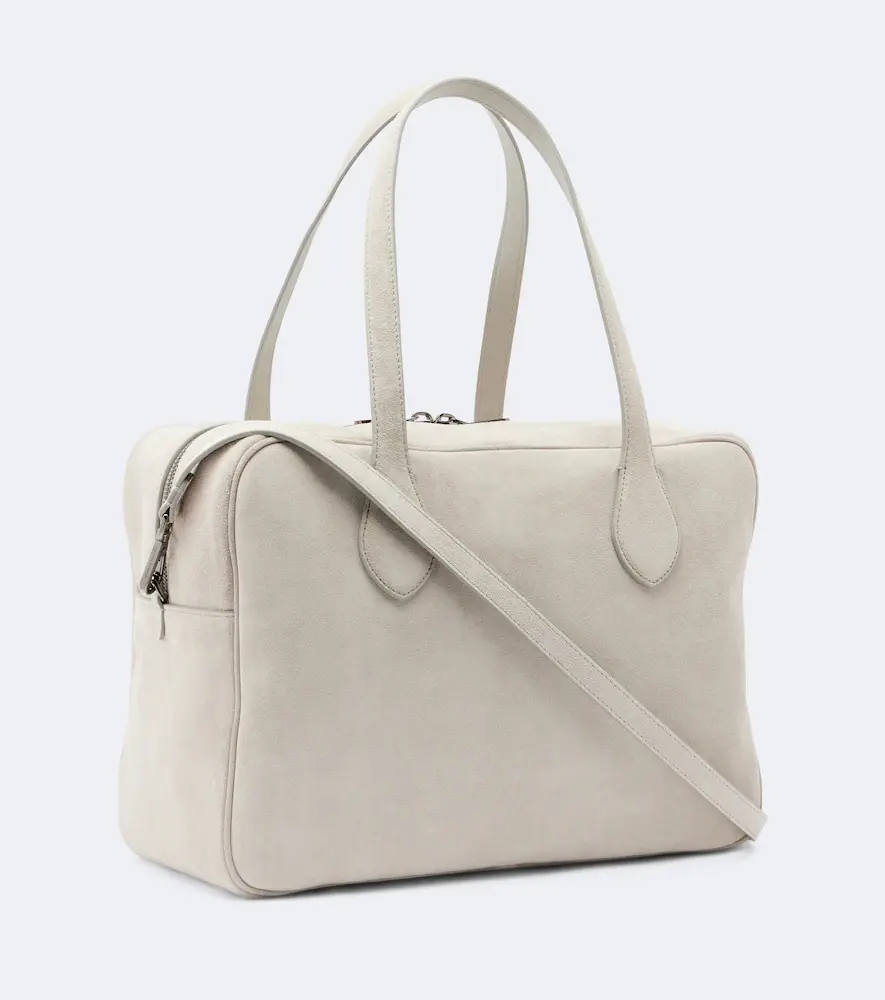 Brunello Cucinelli Suede shoulder bag | Thumbnail 3 Brunello Cucinelli Suede shoulder bag | Thumbnail 3