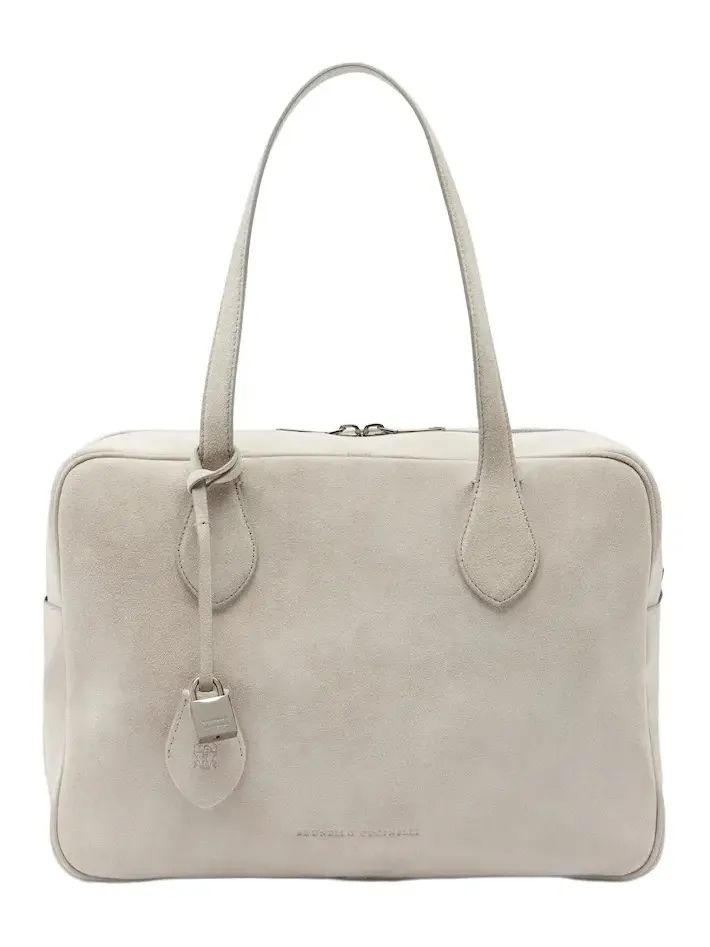 Suede shoulder bag Suede shoulder bag