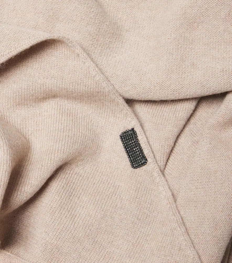 Brunello Cucinelli Monili cashmere scarf | Thumbnail 3