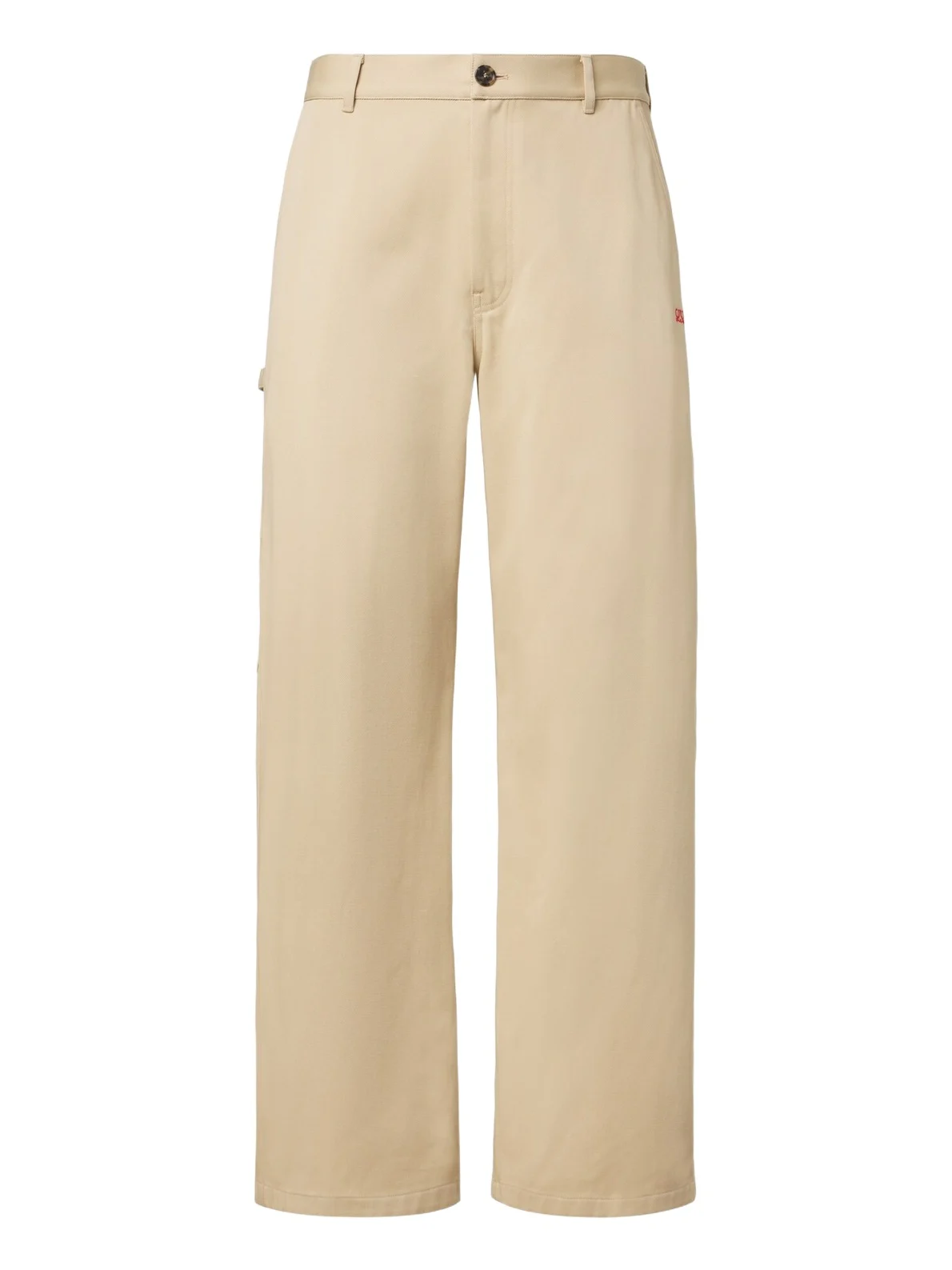Double L cotton twill wide-leg pants Double L cotton twill wide-leg pants