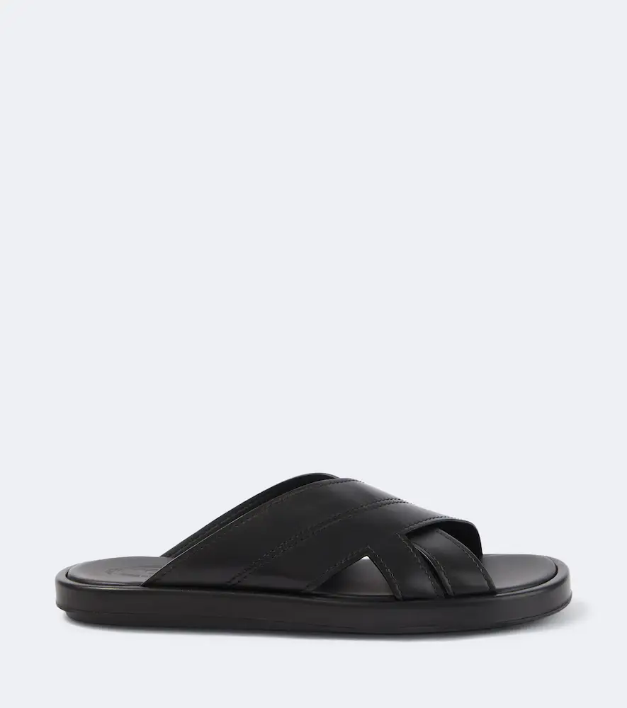 Tod's Leather sandals | Thumbnail 4 Tod's Leather sandals | Thumbnail 4