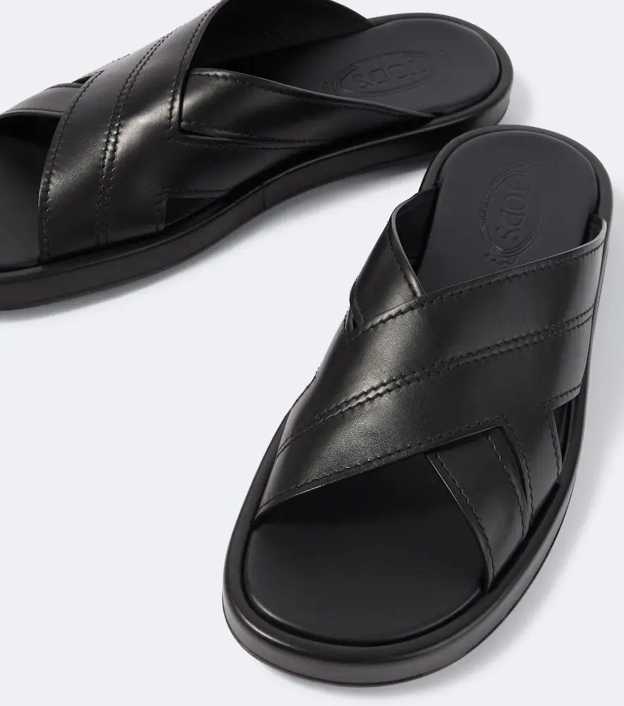Tod's Leather sandals | Thumbnail 6 Tod's Leather sandals | Thumbnail 6