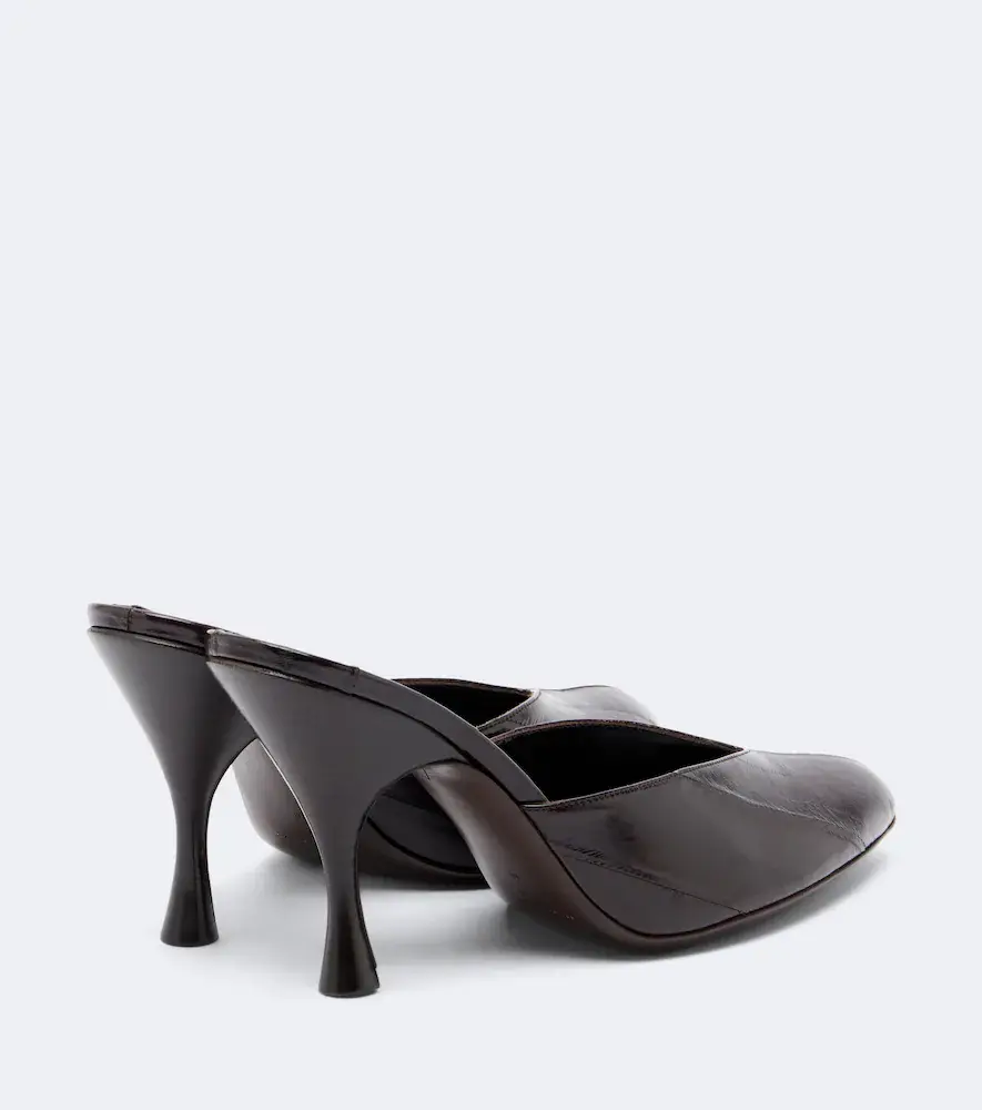 Herbert Levine Sitting Pretty leather mules | Thumbnail 3