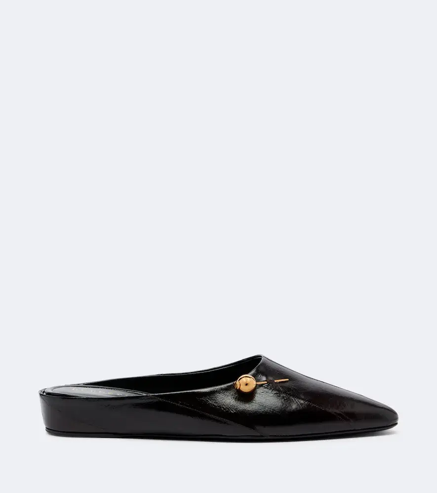 Herbert Levine Sleep On It leather mules | Thumbnail 2